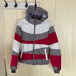 Firefly jacket size small in white/grey/red